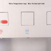 Three temperature taps