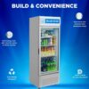 Blue Star 300 Litre Visi Cooler VC325D 3 Blue Star 300 Litre Visi Cooler VC325D 3