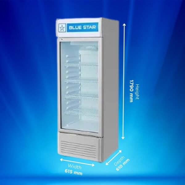 Blue Star 300 Litre Visi Cooler VC325D 4