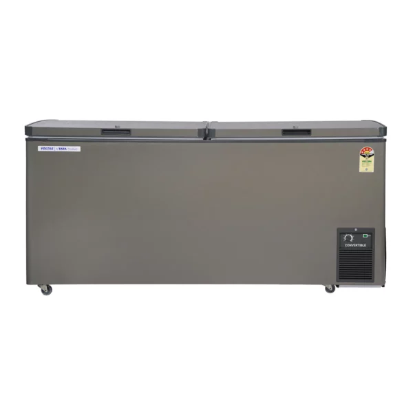 Voltas 500 Liter Deep Freezer CVF500DD-P Convertible (4 Star, Gray