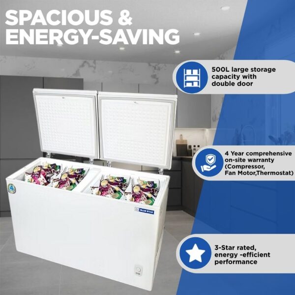 Blue Star Deep Freezer CF3-500MEW 1