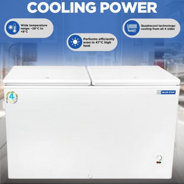 Blue Star Deep Freezer CF3-500MEW 2