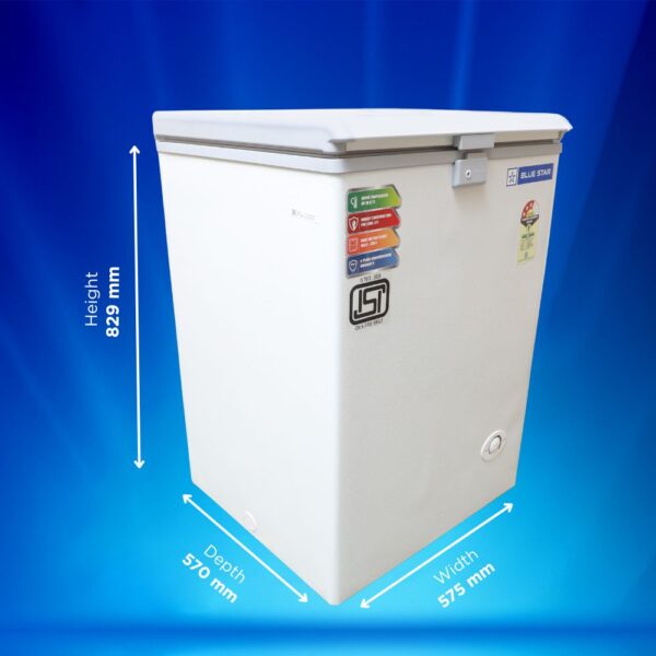 Blue Star Deep Freezer CF3-130NEYW 4
