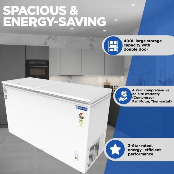 Blue Star Deep Freezer CF3-400MEW 1
