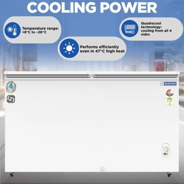 Blue Star Deep Freezer CF3-400MEW 2