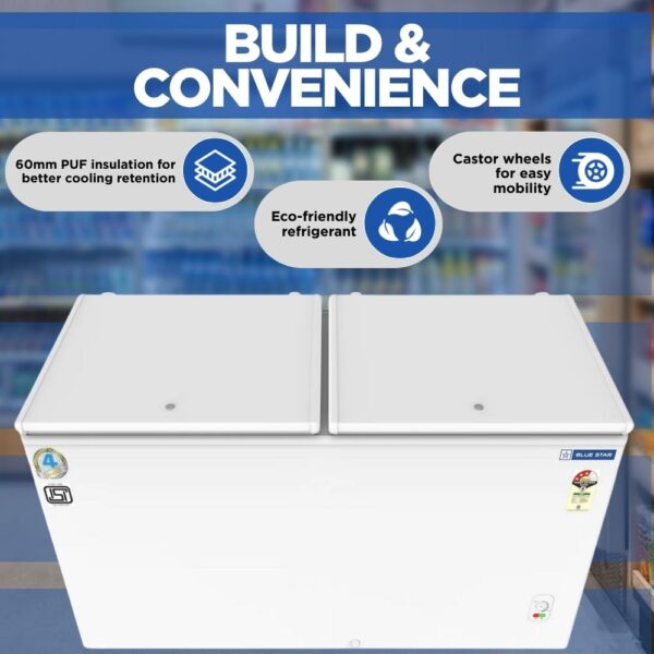 Blue Star Deep Freezer CF3-400MEW 3