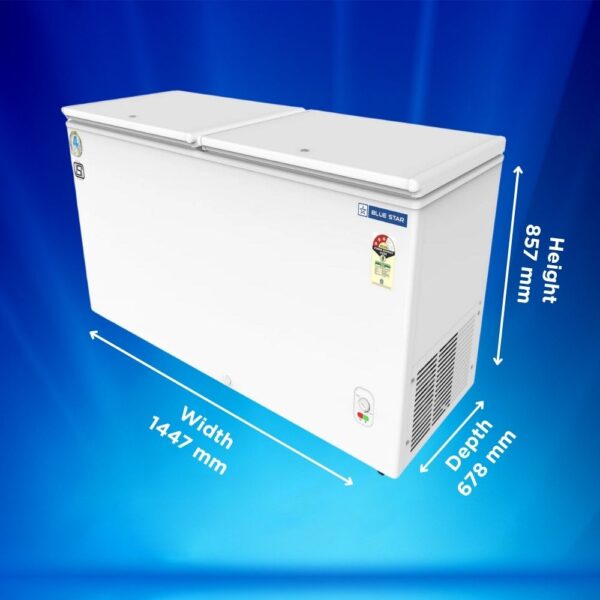 Blue Star Deep Freezer CF3-400MEW 4