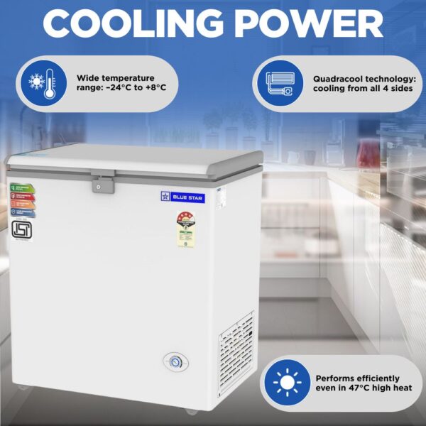 Blue Star Deep Freezer CF4-180NEYW 2