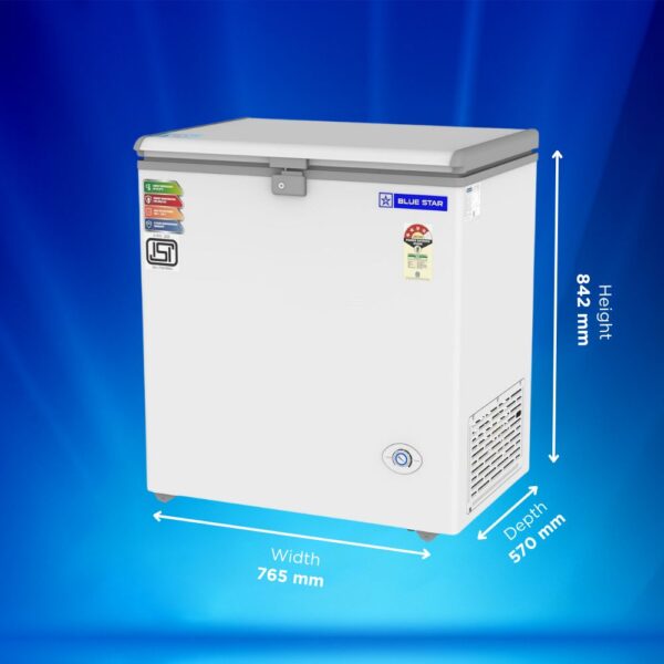 Blue Star Deep Freezer CF4-180NEYW 4