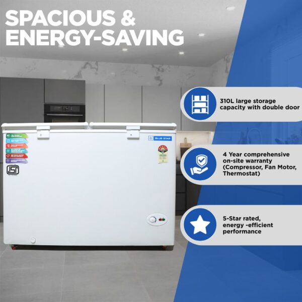 Blue Star Deep Freezer CF5-330NEYW 1