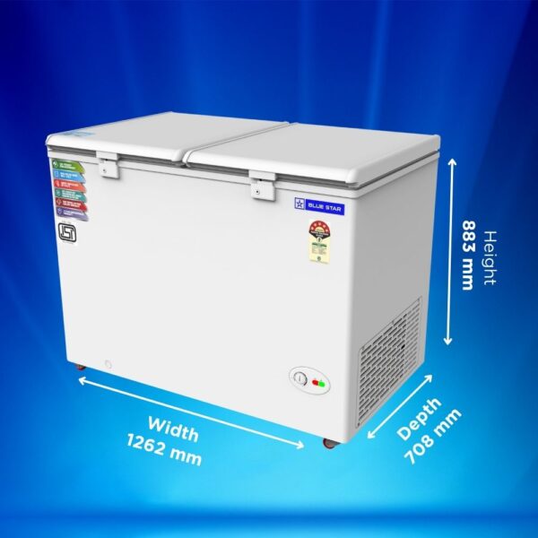 Blue Star Deep Freezer CF5-396NEYW 4