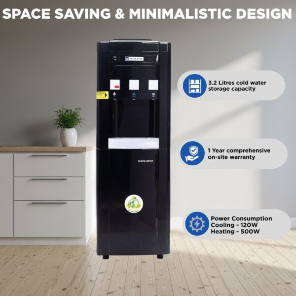 Blue Star Water Dispenser BWD3FMRGA-B with Refrigerator