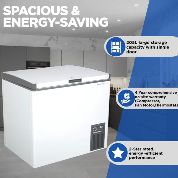 Voltas 205 Litre Deep Freezer CVF205SA2-P-AL 1