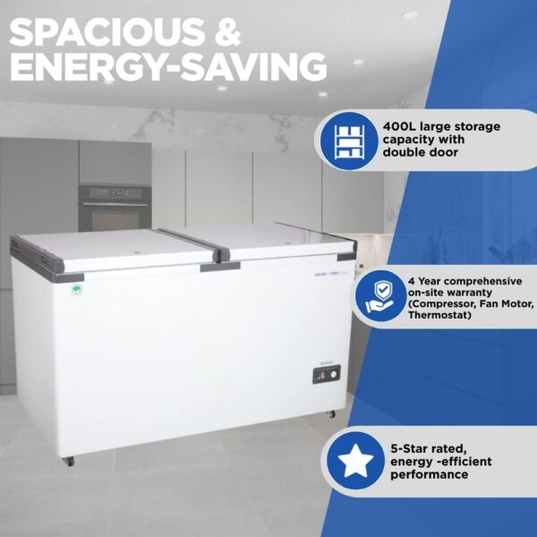 Voltas Combo Cooler Combo 400 Double Door 1