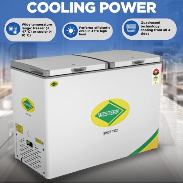 WESTERN 306L Deep Freezer D375H225 2