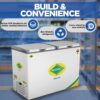 WESTERN 306L Deep Freezer D375H225 3