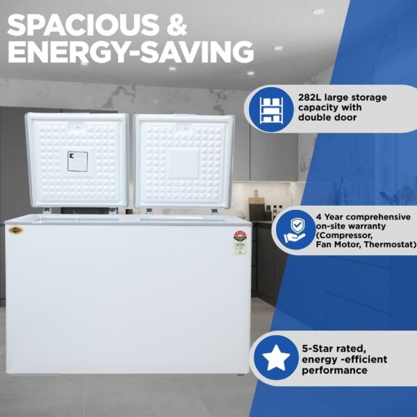Western 282 Litre Deep Freezer D350H225 1