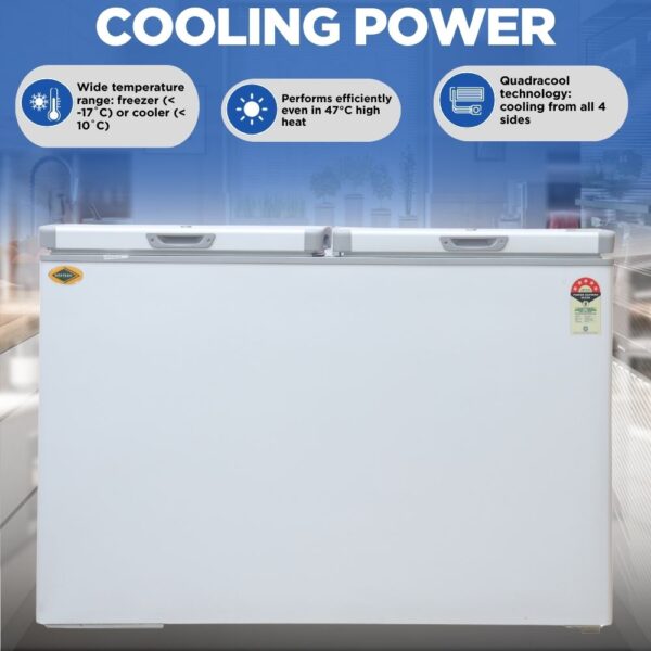 Western 282 Litre Deep Freezer D350H225 2