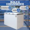Western 282 Litre Deep Freezer D350H225 3 Western 282 Litre Deep Freezer D350H225 3