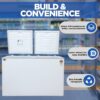 Western 301 Liter Deep Freezer D325H223 3 Western 301 Liter Deep Freezer D325H223 3
