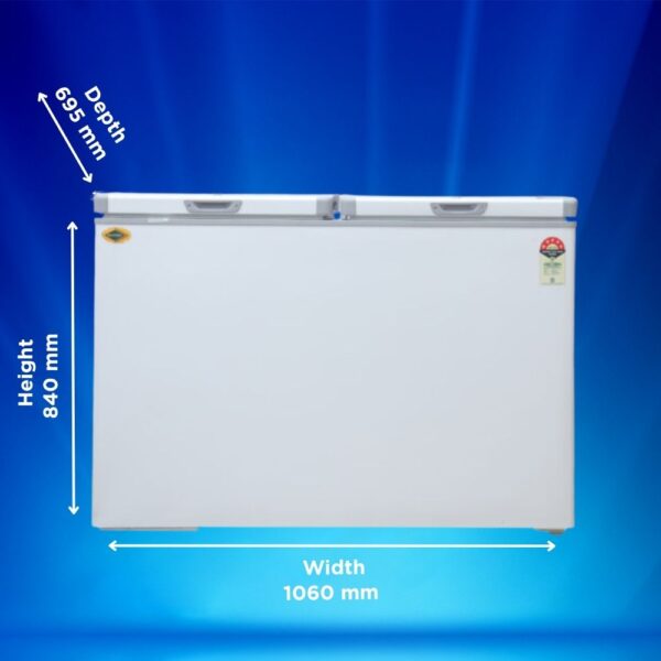 Western 301 Liter Deep Freezer D325H223 4