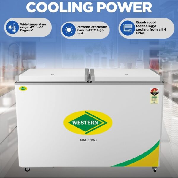 Western 444 Liter Deep Freezer D475H224 2