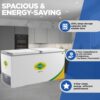 Western 505 Litre Deep Freezer D525H224 1