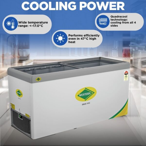 Western 536L Deep Freezer F550GL25 2