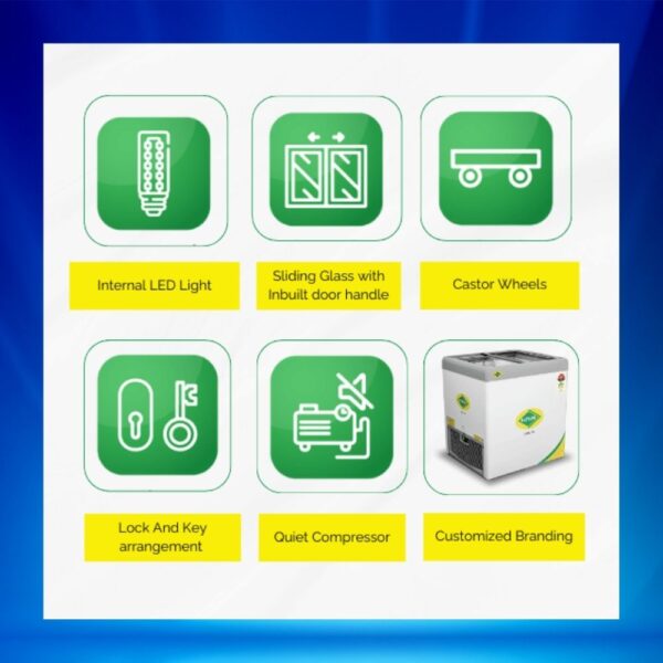 Western 536L Deep Freezer F550GL25 5