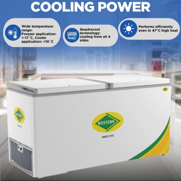 Western 568 Litre Deep Freezer D575H225 2