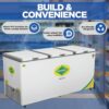 Western 722 Liter Deep Freezer D875H325 3 Western 722 Liter Deep Freezer D875H325 3