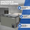 Voltas 320 Liter Hard Top Deep Freezer CVF320DD-P 1 Voltas 320 Liter Hard Top Deep Freezer CVF320DD-P 1