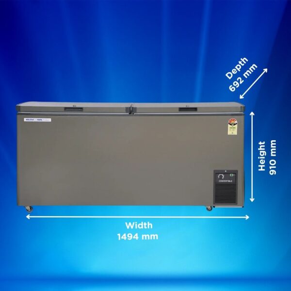 Voltas 449 Litre Hard Top Deep Freezer CVF460DA5-W 4