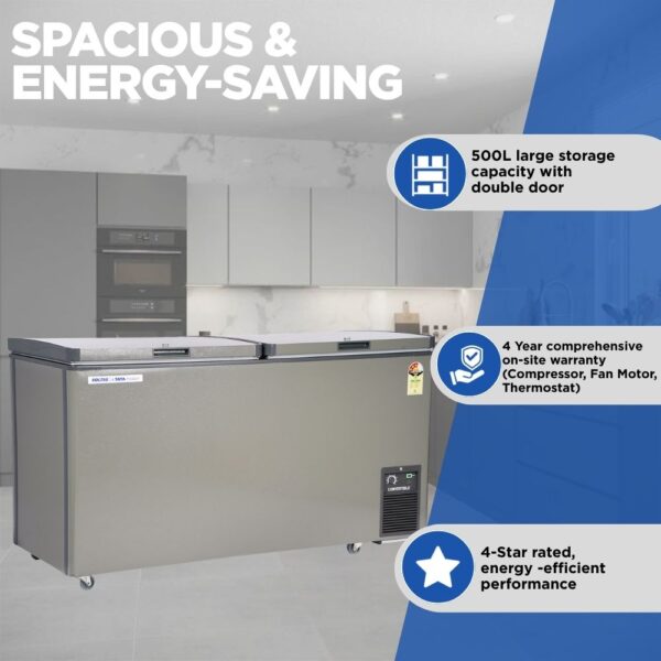 Voltas 500 Liter Deep Freezer CVF500DD-P 1