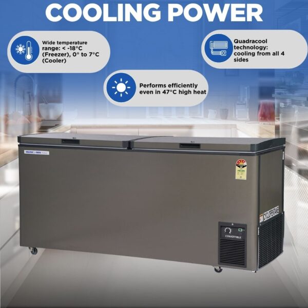 Voltas 500 Liter Deep Freezer CVF500DD-P 2