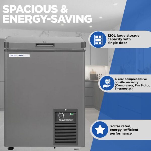 Voltas Deep Freezer CVF120SA3-P-PL 1