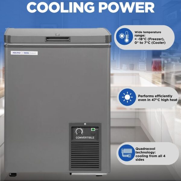 Voltas Deep Freezer CVF120SA3-P-PL 2