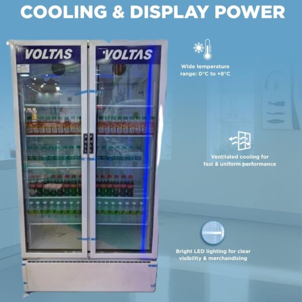 Voltas Visi Cooler VC GT 1000 DD V 1000-litres Double Door
