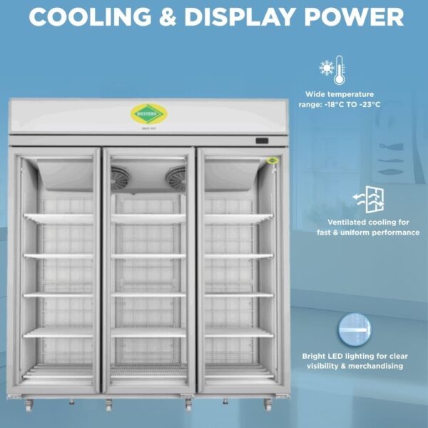 Western Super Market Freezer SMF18-GL 2