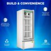 Western Visi Cooler SRC280HCF-GL 3 Western Visi Cooler SRC280HCF-GL 3