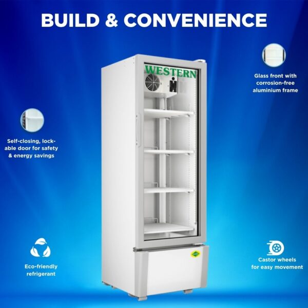 Western Visi Cooler SRC280HCF-GL 3