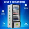 Western Visi Cooler SRC950HC-GL 3 Western Visi Cooler SRC950HC-GL 3