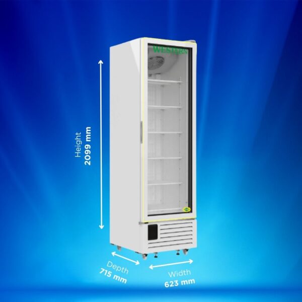 Western Visi Cooler SRF550HC-GLI 4